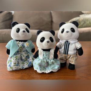 Calico critters panda family
